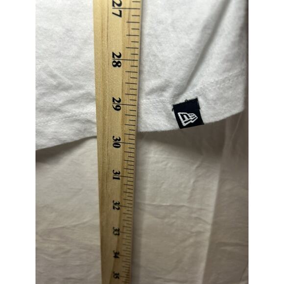 New Era Navy and White Short Sleeve Tee - Picture 8 of 12